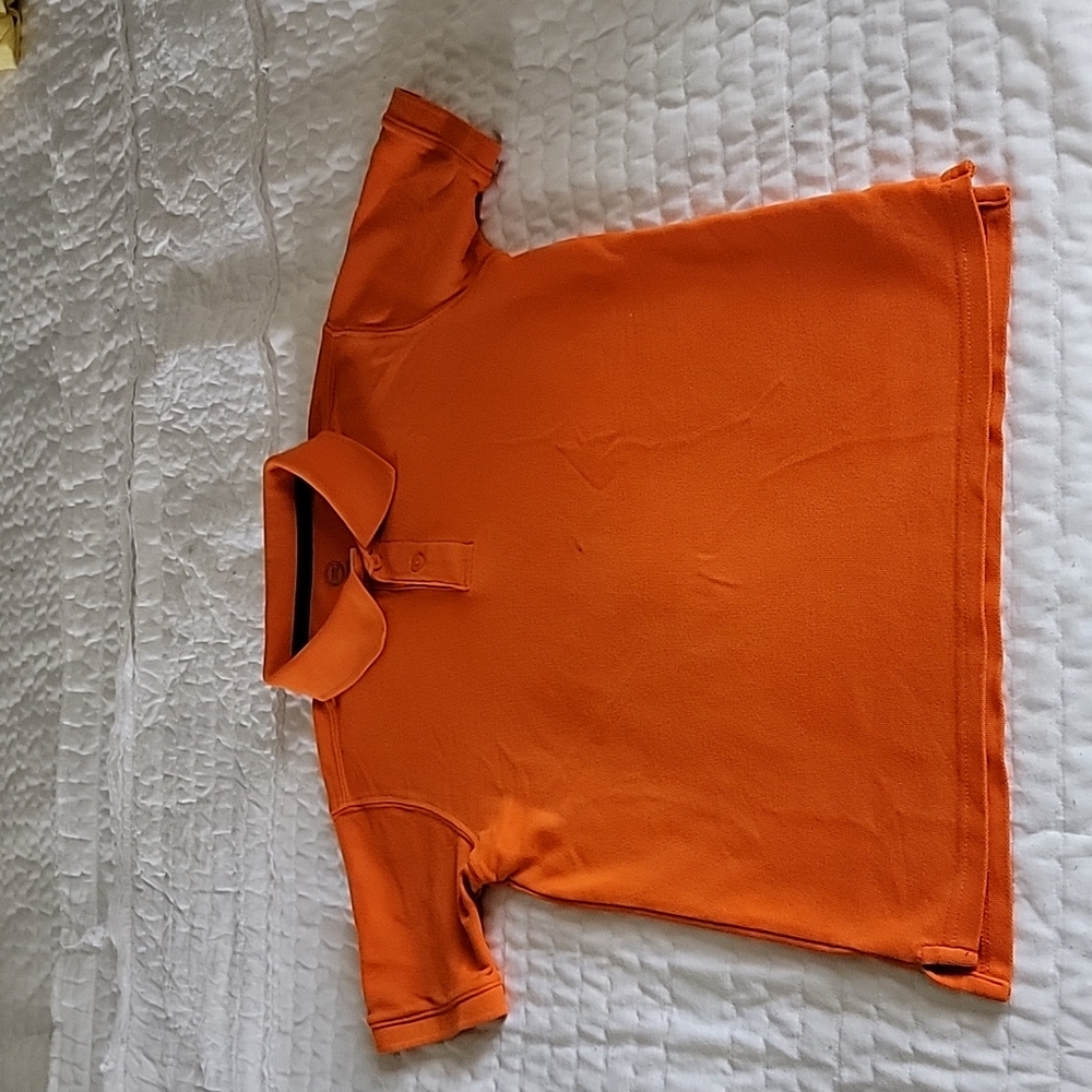 Wonder NationUnisex Polo,  Color Orange,  Size L(10-12)